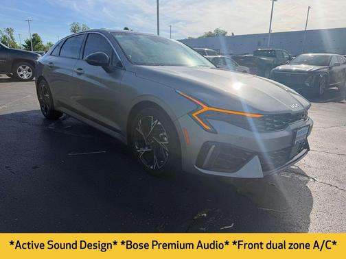 Steel Matte Gray 2025 Kia K5 GT-Line