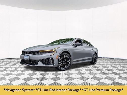 Steel Matte Gray 2025 Kia K5 GT-Line