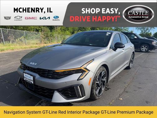 Steel Matte Gray 2025 Kia K5 GT-Line