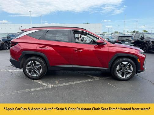 Ultimate Red 2025 Hyundai TUCSON SEL