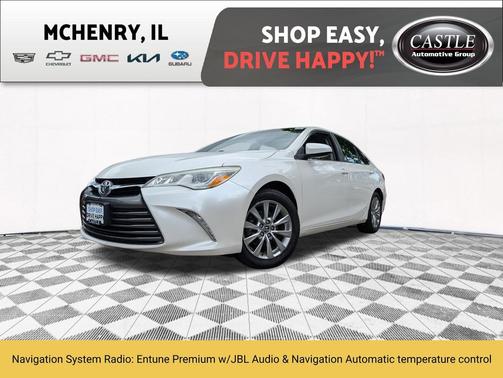Blizzard Pearl 2015 Toyota Camry XLE