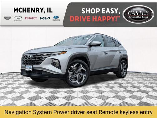 Shimmering Silver 2024 Hyundai TUCSON Plug-In Hybrid SEL