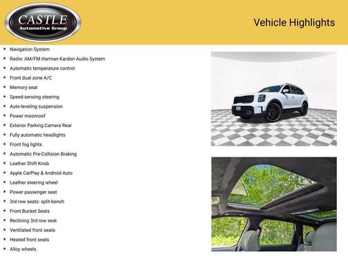 Glacial White Pearl 2025 Kia Telluride SX Prestige X-Line