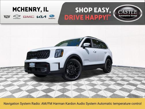 Glacial White Pearl 2025 Kia Telluride SX Prestige X-Line