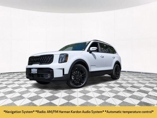 Glacial White Pearl 2025 Kia Telluride SX Prestige X-Line