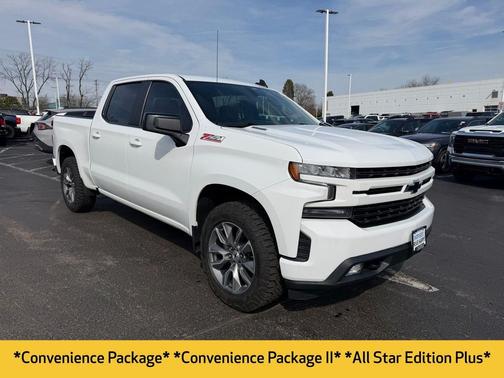 Summit White 2021 Chevrolet Silverado 1500 RST