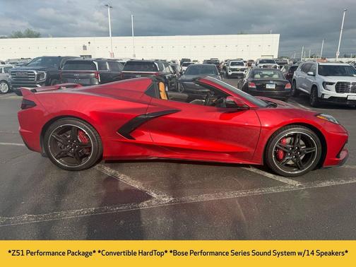 Red Mist Metallic Tintcoat 2023 Chevrolet Corvette Stingray w/3LT