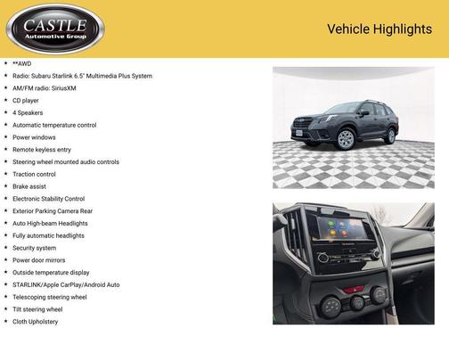 2023 Subaru Forester Base