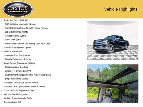 Shadow Black 2017 Ford F-150 Lariat