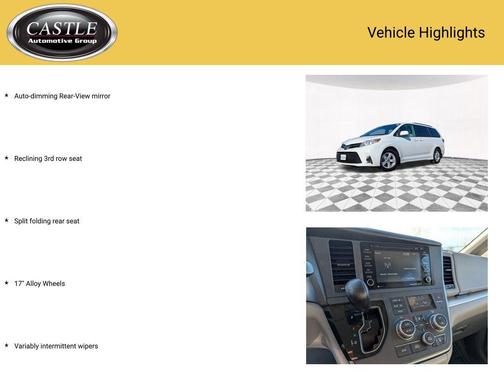 2019 Toyota Sienna LE