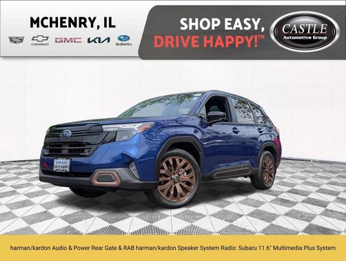 Sapphire Blue Pearl 2025 Subaru Forester Sport