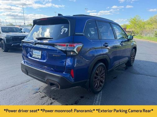 Sapphire Blue Pearl 2025 Subaru Forester Sport