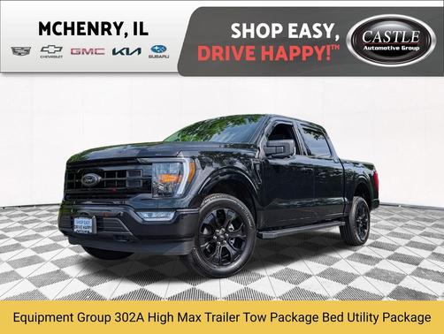 Agate Black Metallic 2023 Ford F-150 XLT