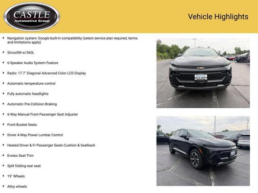 Black 2024 Chevrolet Equinox EV 2LT