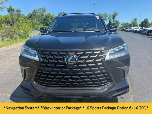 Onyx Black 2021 Lexus LX 570 Three-Row