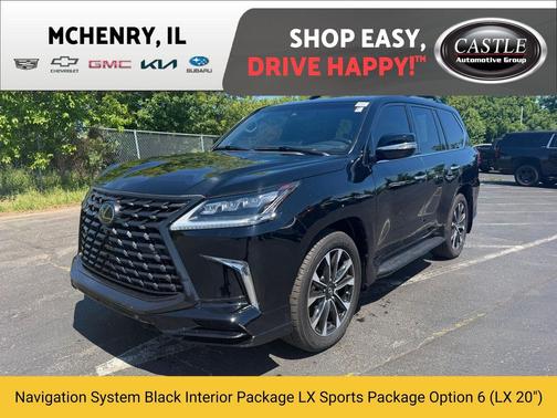 Onyx Black 2021 Lexus LX 570 Three-Row