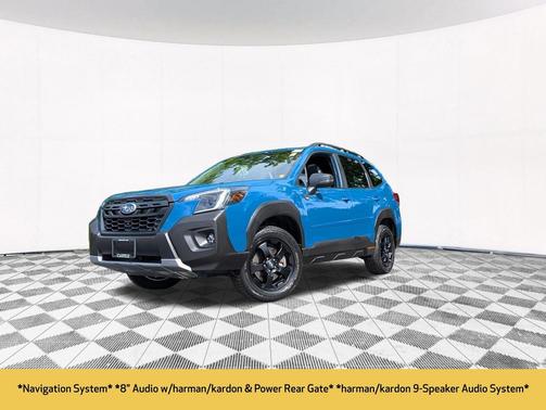 Geyser Blue 2023 Subaru Forester Wilderness