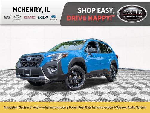Geyser Blue 2023 Subaru Forester Wilderness