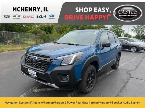 Geyser Blue 2023 Subaru Forester Wilderness