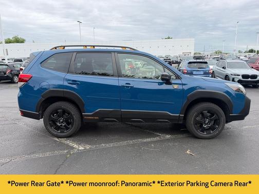 Geyser Blue 2023 Subaru Forester Wilderness