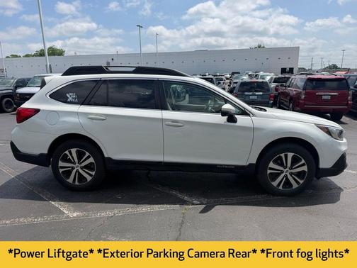 Crystal White Pearl 2019 Subaru Outback 2.5i Limited