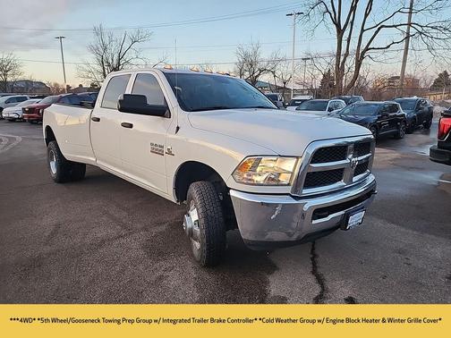2018 RAM 3500 Tradesman Crew Cab 4x4 8' Box