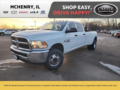 2018 RAM 3500 Tradesman Crew Cab 4x4 8' Box