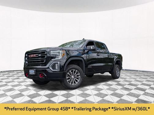 Onyx Black 2021 GMC Sierra 1500 AT4