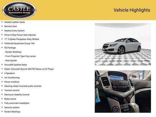 2015 Chevrolet Cruze 2LT