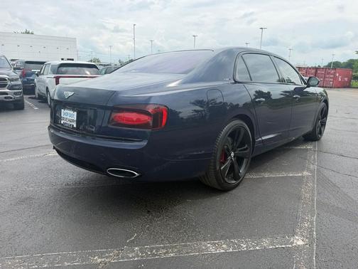 Blue 2017 Bentley Flying Spur W12 S