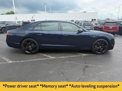 Blue 2017 Bentley Flying Spur W12 S