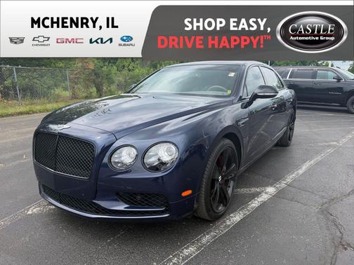 Blue 2017 Bentley Flying Spur W12 S