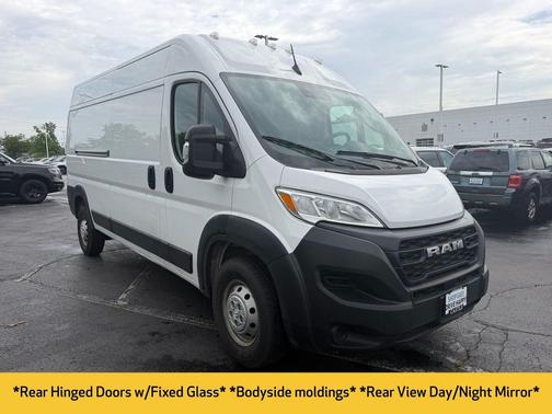 Bright White Clearcoat 2023 RAM ProMaster 2500 High Roof