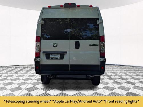Bright White Clearcoat 2023 RAM ProMaster 2500 High Roof