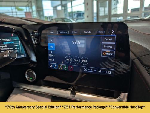 Carbon Flash Metallic 2023 Chevrolet Corvette Stingray w/3LT