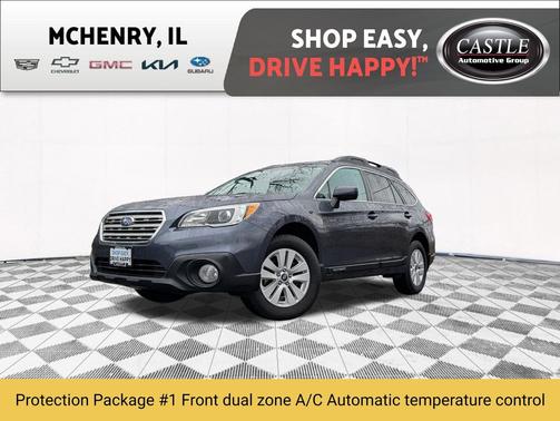 Carbide Gray Metallic 2015 Subaru Outback 2.5i Premium