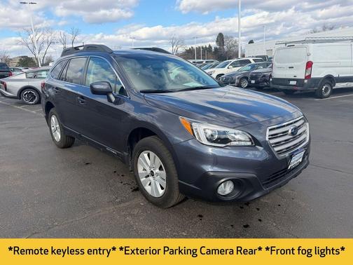 Carbide Gray Metallic 2015 Subaru Outback 2.5i Premium