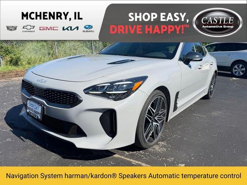 Ceramic Silver 2022 Kia Stinger GT1