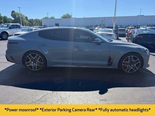 Ceramic Silver 2022 Kia Stinger GT1