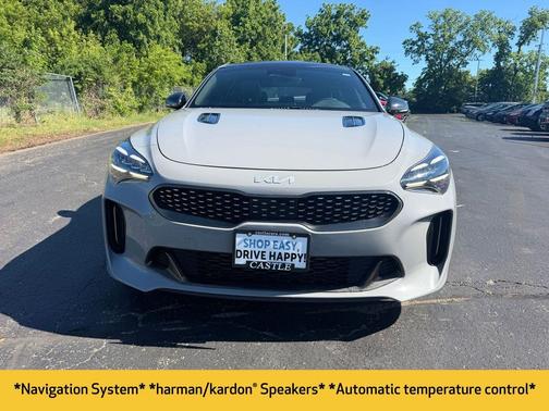 Ceramic Silver 2022 Kia Stinger GT1