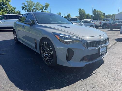 Ceramic Silver 2022 Kia Stinger GT1