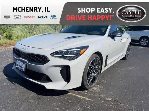 Ceramic Silver 2022 Kia Stinger GT1