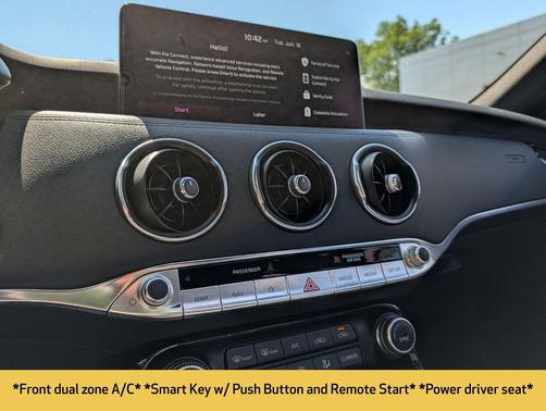 Ceramic Silver 2022 Kia Stinger GT1