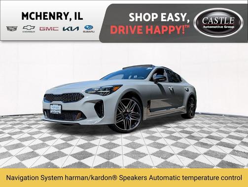 Ceramic Silver 2022 Kia Stinger GT1