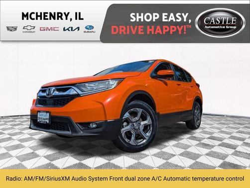 Obsidian Blue Pearl 2018 Honda CR-V EX-L