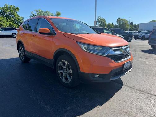 Obsidian Blue Pearl 2018 Honda CR-V EX-L