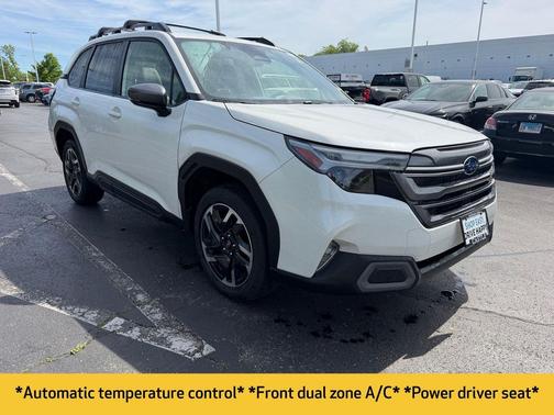 Crystal White Pearl 2025 Subaru Forester Limited