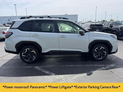 Crystal White Pearl 2025 Subaru Forester Limited