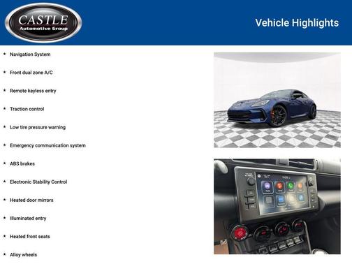 Sapphire Blue Pearl 2026 Subaru BRZ tS