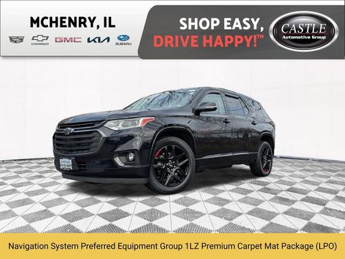 Mosaic Black Metallic 2018 Chevrolet Traverse Premier